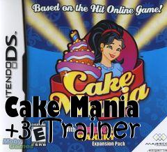 Box art for Cake
Mania +3 Trainer