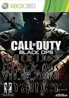 Box art for Call
Of Duty: Black Ops V11.12.2010 Trainer