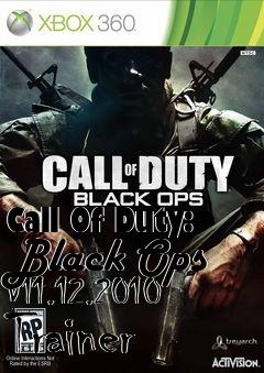 Box art for Call
Of Duty: Black Ops V11.12.2010 Trainer