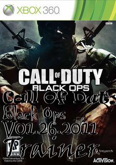 Box art for Call
Of Duty: Black Ops V01.26.2011 Trainer