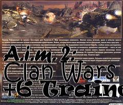 Box art for A.i.m.
2: Clan Wars +6 Trainer