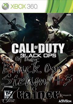 Box art for Call
Of Duty: Black Ops Steam +3 Trainer