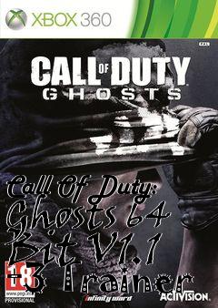 Box art for Call
Of Duty: Ghosts 64 Bit V1.1 +3 Trainer
