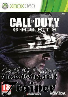 Box art for Call
Of Duty: Ghosts V05.12.2014 Trainer