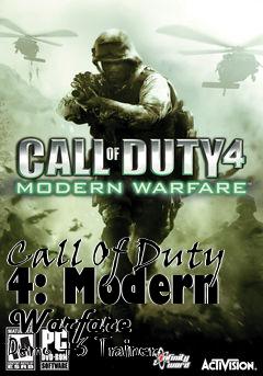 Box art for Call
Of Duty 4: Modern Warfare  Demo +3 Trainer