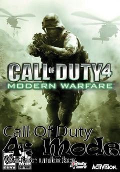 Box art for Call
Of Duty 4: Modern Warfare unlocker