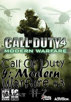 Box art for Call
Of Duty 4: Modern Warfare +3 Trainer #2