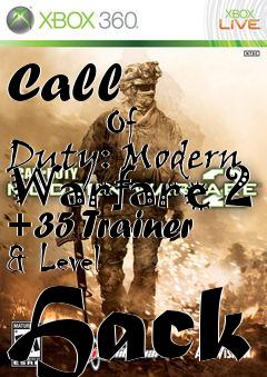 Box art for Call
            Of Duty: Modern Warfare 2 +35 Trainer & Level Hack