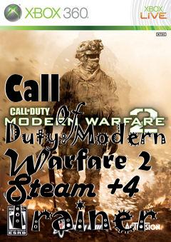 Box art for Call
            Of Duty: Modern Warfare 2 Steam +4 Trainer