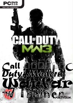 Box art for Call
						Of Duty: Modern Warfare 3 +7 Trainer
