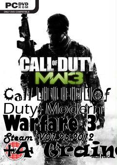 Box art for Call
						Of Duty: Modern Warfare 3 Steam V01.25.2012 +4 Trainer