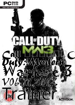 Box art for Call
						Of Duty: Modern Warfare 3 V06.11.2012 Trainer
