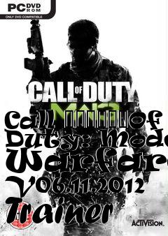 Box art for Call
						Of Duty: Modern Warfare 3 V06.11.2012 Trainer