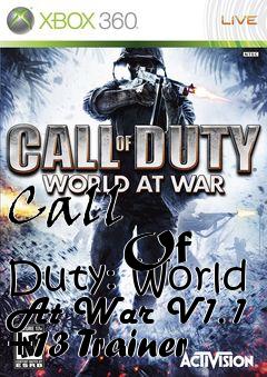 Box art for Call
            Of Duty: World At War V1.1 +13 Trainer