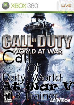 Box art for Call
            Of Duty: World At War V1.3 +13 Trainer