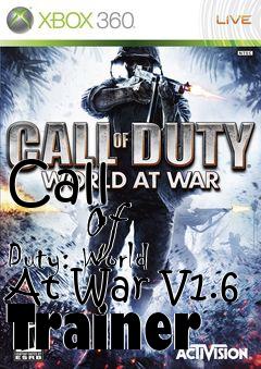 Box art for Call
            Of Duty: World At War V1.6 Trainer