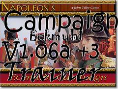 Box art for Campaign
        Eckmuhl V1.06a +3 Trainer