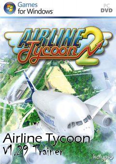 Box art for Airline Tycoon V1.29 Trainer