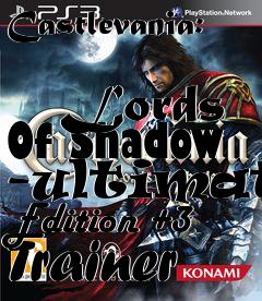 Box art for Castlevania:
            Lords Of Shadow -ultimate Edition +3 Trainer