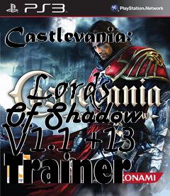 Box art for Castlevania:
            Lords Of Shadow V1.1 +13 Trainer