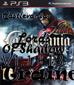 Box art for Castlevania:
            Lords Of Shadow V1.1 +13 Trainer