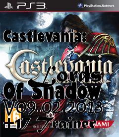 Box art for Castlevania:
            Lords Of Shadow V09.02.2013 +17 Trainer