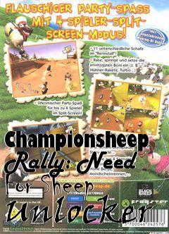 Box art for Championsheep
Rally: Need For Sheep Unlocker