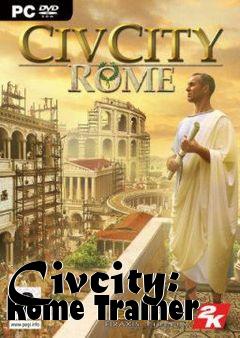 Box art for Civcity:
Rome Trainer