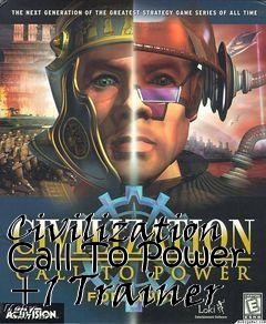 Box art for Civilization
Call To Power +1 Trainer