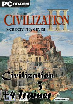 Box art for Civilization
        3 +4 Trainer