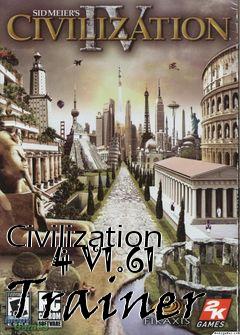 Box art for Civilization
      4 V1.61 Trainer