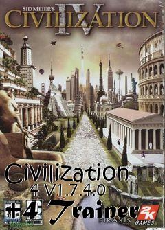 Box art for Civilization
      4 V1.7.4.0 +4 Trainer