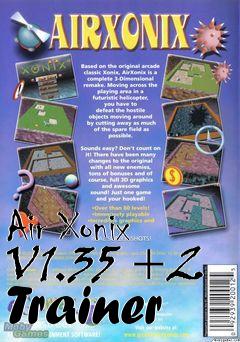 Box art for Air Xonix V1.35 +2 Trainer