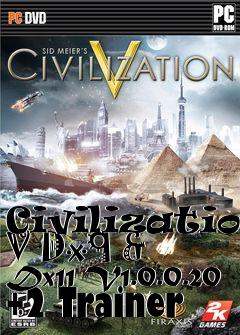 Box art for Civilization
V Dx9 & Dx11 V1.0.0.20 +2 Trainer