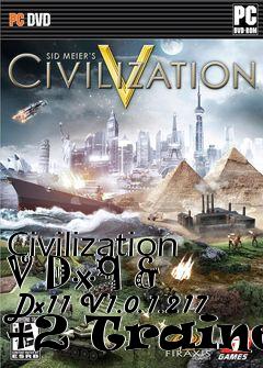 Box art for Civilization
V Dx9 & Dx11 V1.0.1.217 +2 Trainer