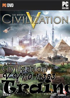 Box art for Civilization
V V1.0.1.383 Trainer