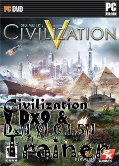 Box art for Civilization
V Dx9 & Dx11 V1.0.1.511 Trainer