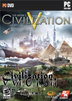 Box art for Civilization
V V1.0.1.511 +15 Trainer