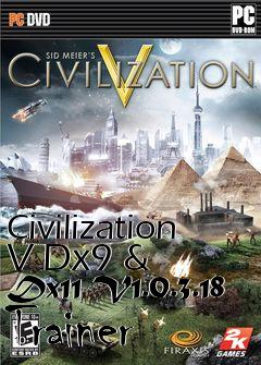 Box art for Civilization
V Dx9 & Dx11 V1.0.3.18 Trainer