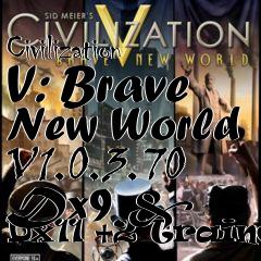 Box art for Civilization
V: Brave New World V1.0.3.70 Dx9 & Dx11 +2 Trainer