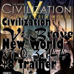 Box art for Civilization
V: Brave New World V1.0.3.144 +8 Trainer