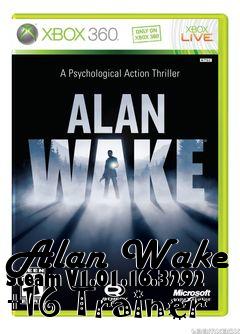 Box art for Alan
Wake Steam V1.01.16.3292 +16 Trainer