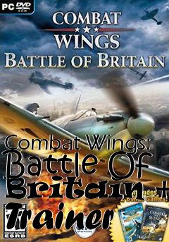 Box art for Combat
Wings: Battle Of Britain +8 Trainer