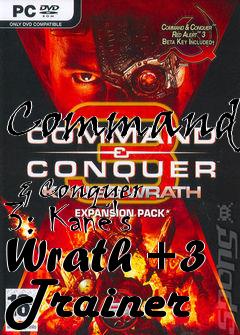 Box art for Command
            & Conquer 3: Kane