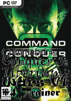 Box art for Command
& Conquer 3: Tiberium Wars V1.02 +4 Trainer