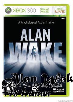 Box art for Alan
Wake Steam V1.04.16.5253 +18 Trainer