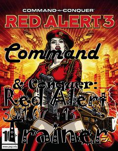 Box art for Command
            & Conquer: Red Alert 3 V1.07 +13 Trainer