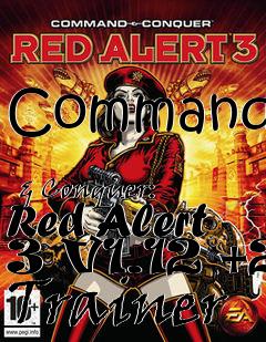 Box art for Command
            & Conquer: Red Alert 3 V1.12 +2 Trainer