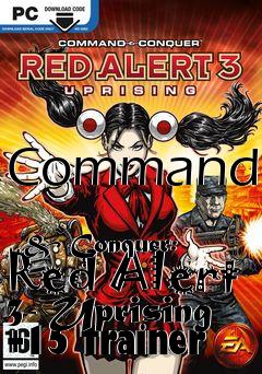 Box art for Command
            & Conquer: Red Alert 3- Uprising +15 Trainer