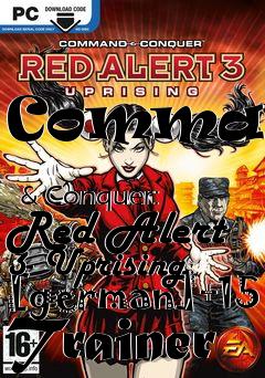 Box art for Command
            & Conquer: Red Alert 3- Uprising [german]+15 Trainer